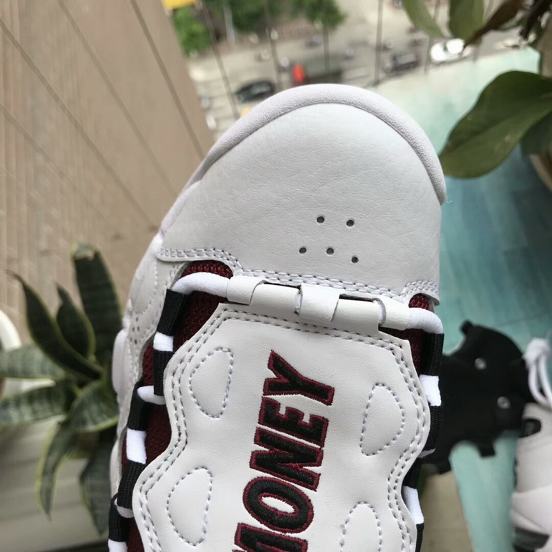 Authentic Nike Air More Moeny white&black 